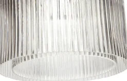 Outlet Hübsch Ripple Pendel Ø41 cm, Klar