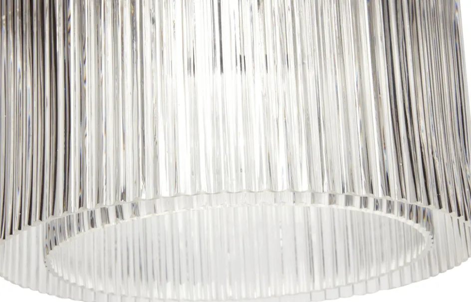 Outlet Hübsch Ripple Pendel Ø41 cm, Klar