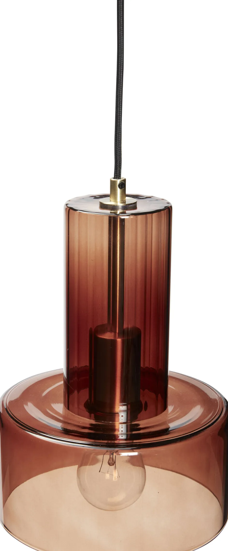 Sale Hübsch Ripple Pendel Ø20 cm, Rav