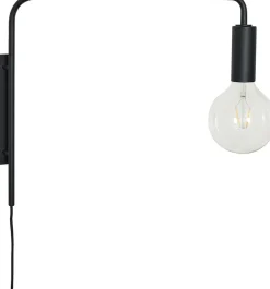 Discount Hübsch Serendipity Væglampe 47 cm, Sort
