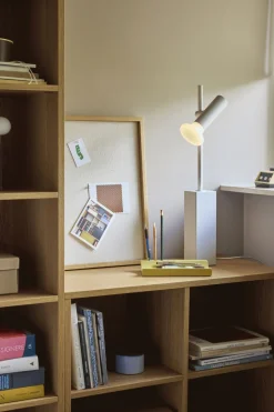 Best Hübsch Set Bordlampe H60 cm, Lysegrå