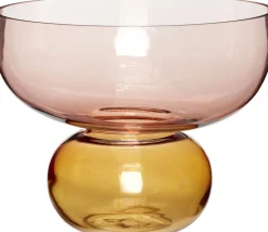 Hübsch Stue|Vaser > Show Vase H20 cm, Rav/Rosa