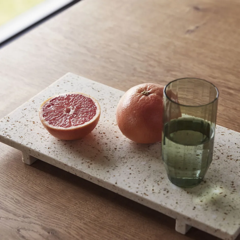 Hot Hübsch Stone Bakke 40 cm, Terrazzo