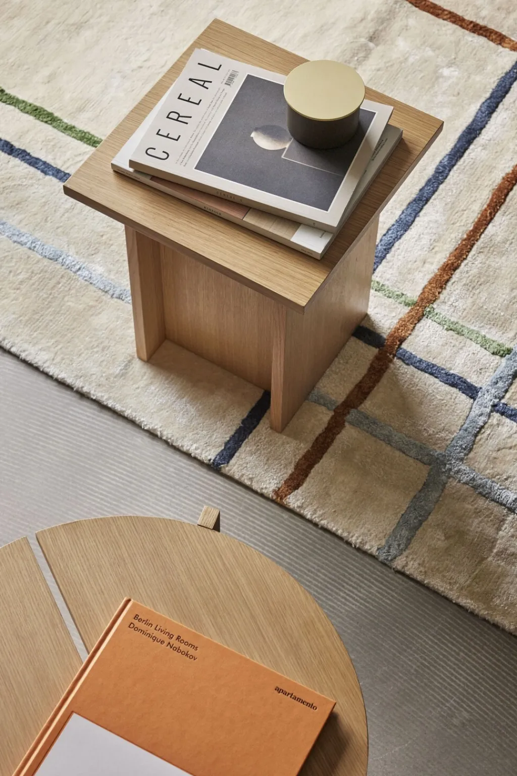 Outlet Straight Sidebord H40 cm, Natur Borde