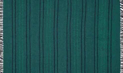 Outlet Hübsch Tap Plaid 140x200 cm, Grøn