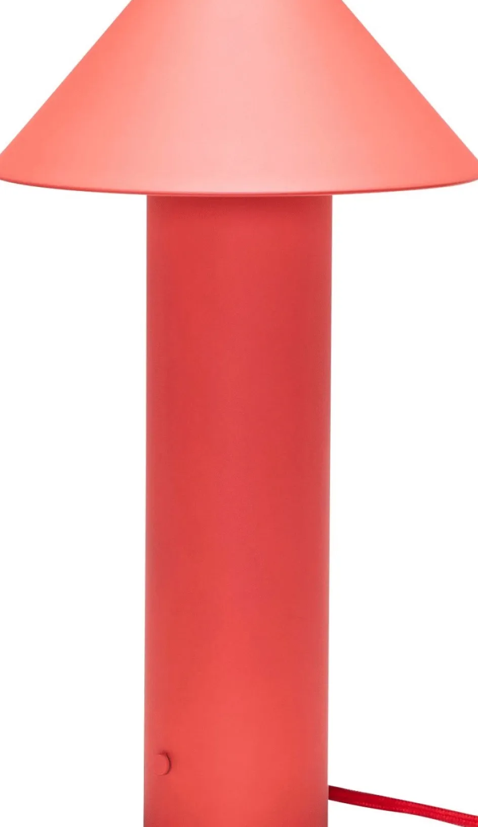 Clearance Hübsch Tower Bordlampe H32 cm, Rød