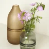 Hübsch True Vase H19 cm, Røgfarvet