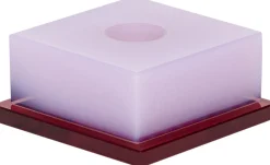 Dust Lysestage H4 cm, Lyserød/Rosa Lysestager