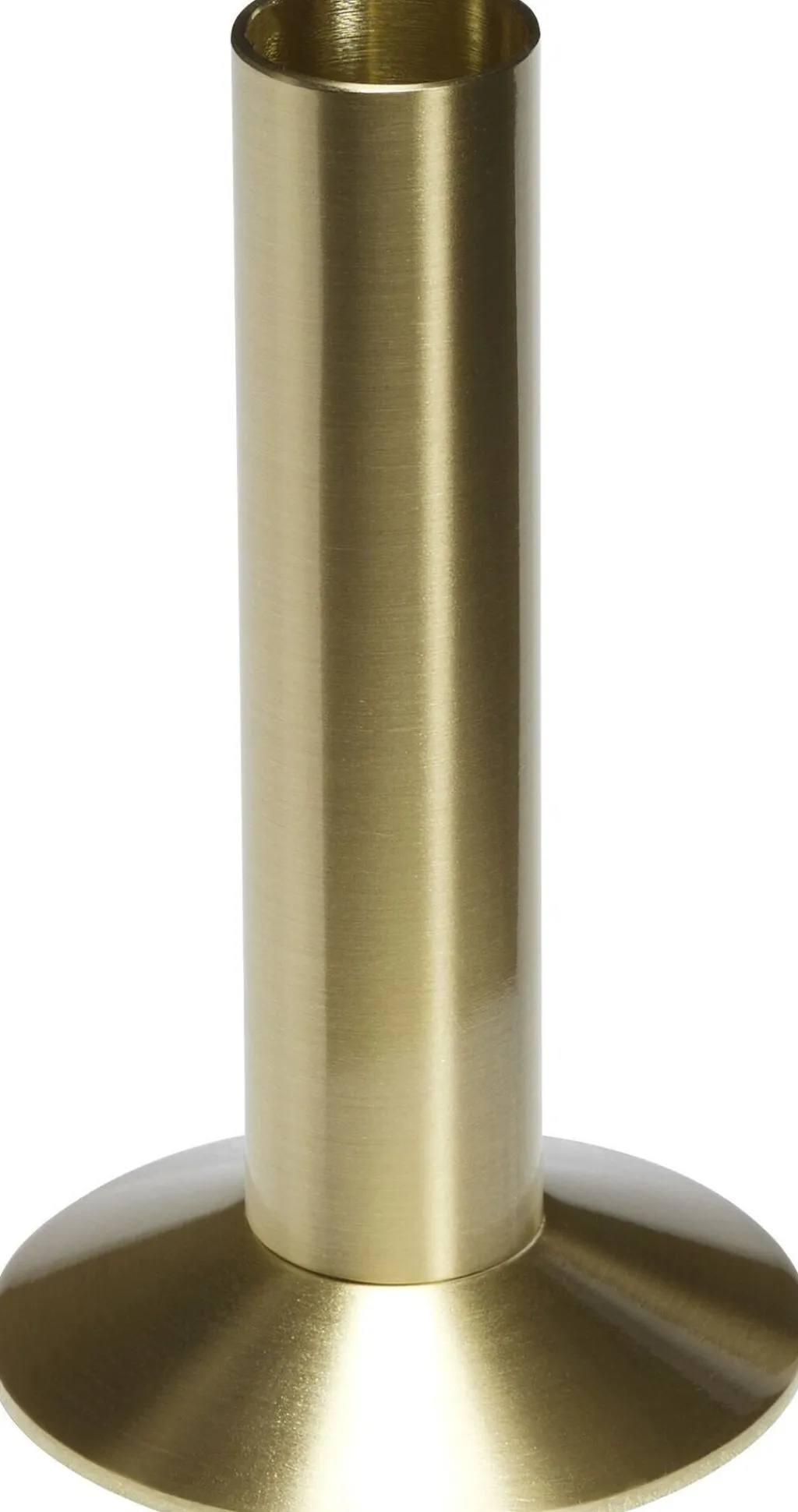 Online Sleek Lysestage H12 cm, Messingfarve Lysestager