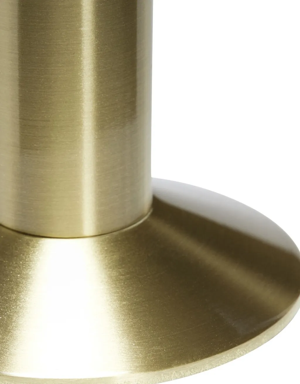 Online Sleek Lysestage H12 cm, Messingfarve Lysestager