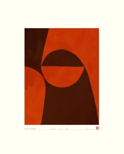 Online Art Print Collection 2024 Contrast no. 03 40x50 cm, Rust Stue|Vægdekorationer Og Plakater