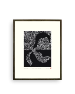 Sale Hein Studio Art Print Collection 2025 Contrast no. 04 40x50cm, Sort/Hvid