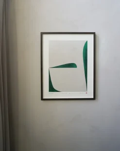 Best Hein Studio Art Print Collection 2035 Move no. 12 40x50 cm, Grøn