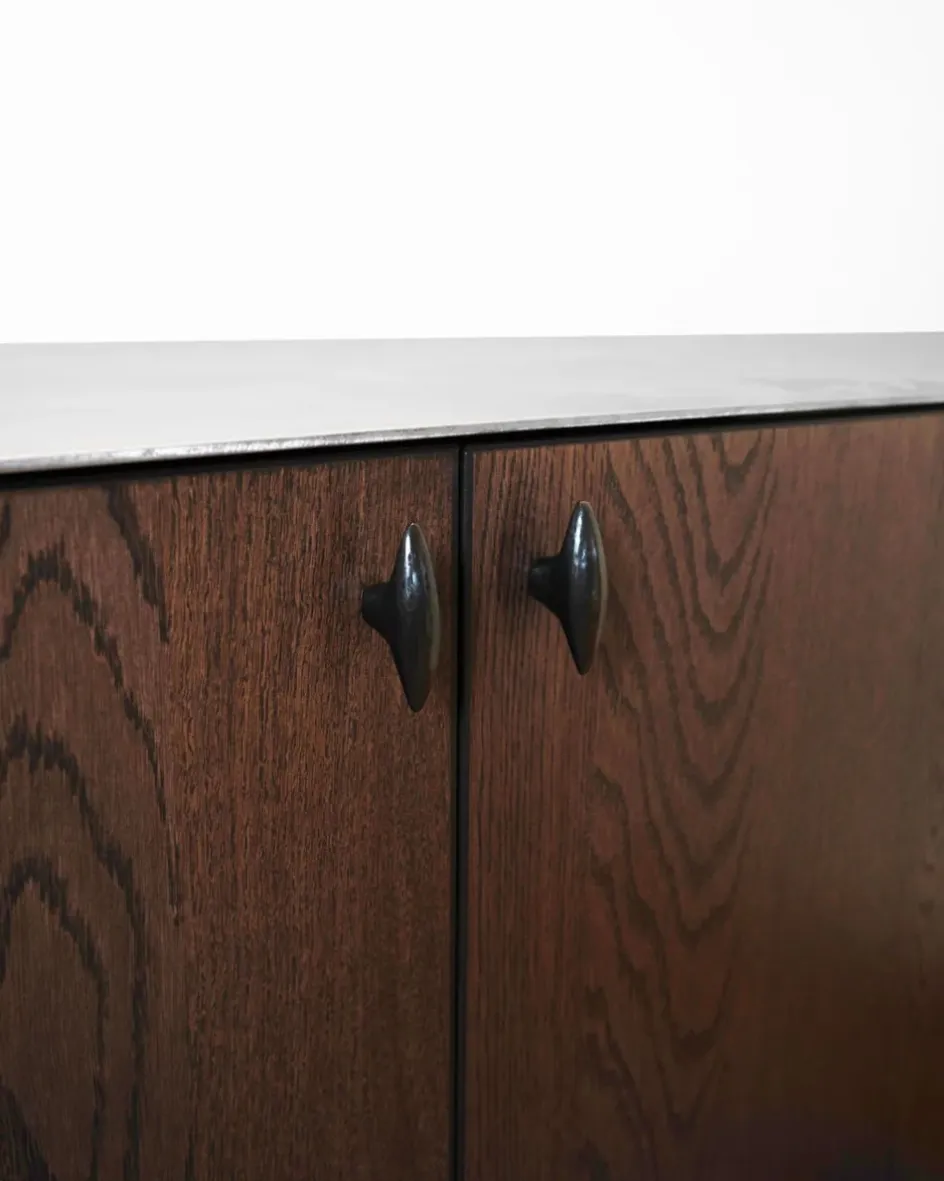 New Hein Studio Belle Knop 3 cm, Antik Sort