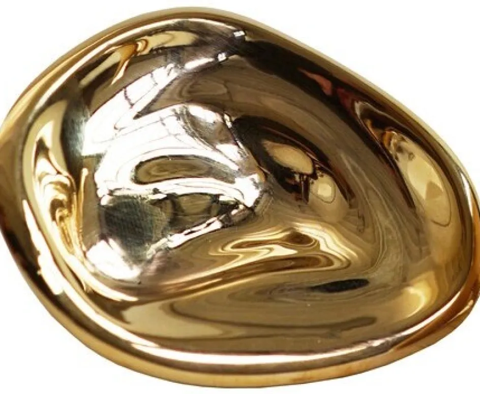 New Hein Studio Ripple Knage no. 01 9 cm, Messing
