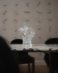 Sale Hein Studio Ammonit Vase H30 cm, Klar