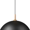 Herstal Lamper Til Kontoret|Lamper Til Køkkenet > Bowl Pendel ?59,2 cm, Mat Sort