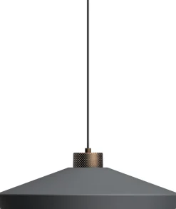 Herstal Lamper Til Kontoret|Lamper Til Køkkenet > Edge Pendel Ø50 cm, Grafit/Bronze