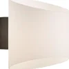 Herstal Væglamper > Evoke Oval Væglampe 18 cm, Antracit/Opal