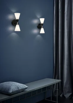 Hot Harlekin Duo Væglampe 32 cm, Lamper Til Soveværelset|Lamper Til Køkkenet