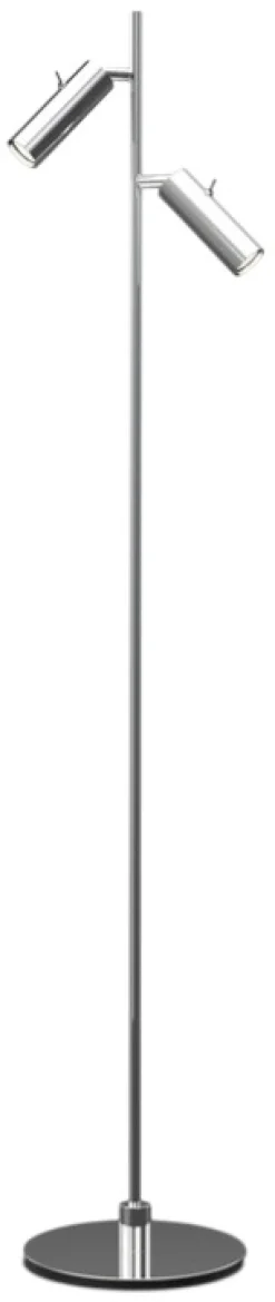 New Herstal Pipeline Gulvlampe H132,6 cm, Krom