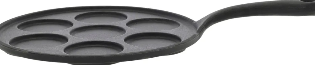 Blinispande 23,5 cm, Sort Støbejern Pander