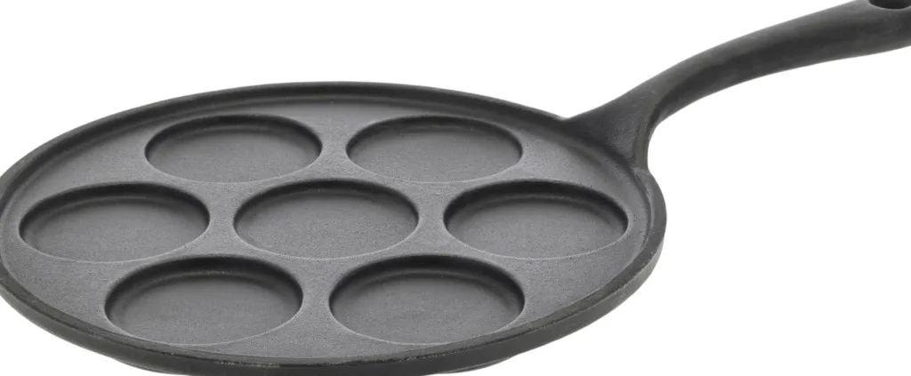 Blinispande 23,5 cm, Sort Støbejern Pander
