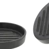 Outlet Burgerpresser Ø12 cm, Sort Presseredskaber