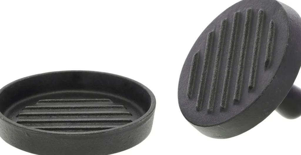 Outlet Burgerpresser Ø12 cm, Sort Presseredskaber