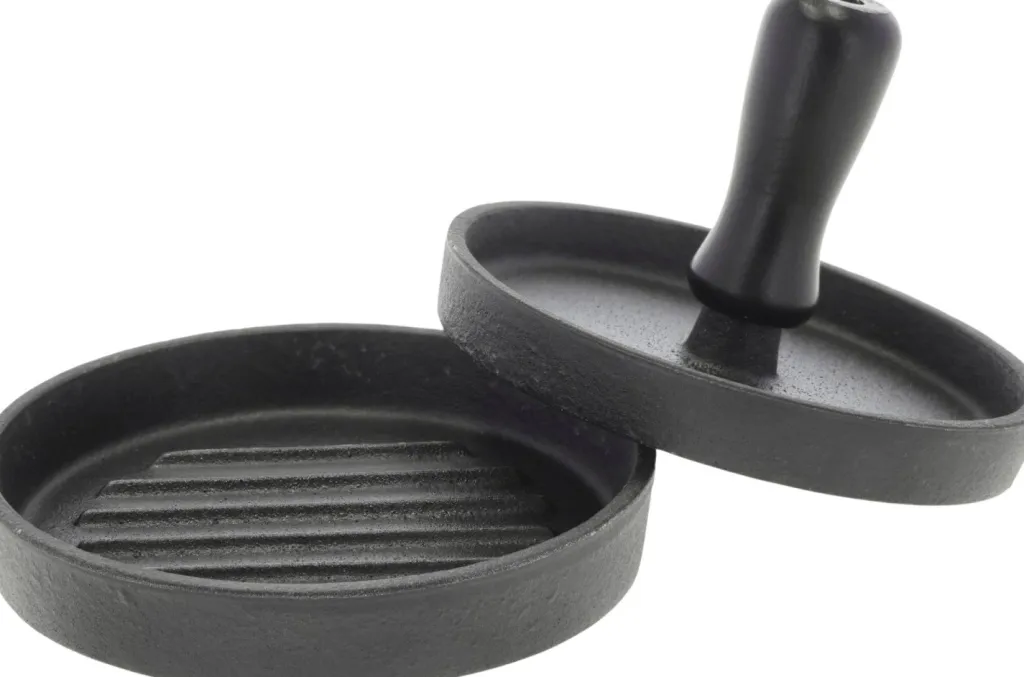 Outlet Burgerpresser Ø12 cm, Sort Presseredskaber