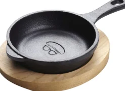 Online Mini Støbejernspande 10 cm, Sort Pander