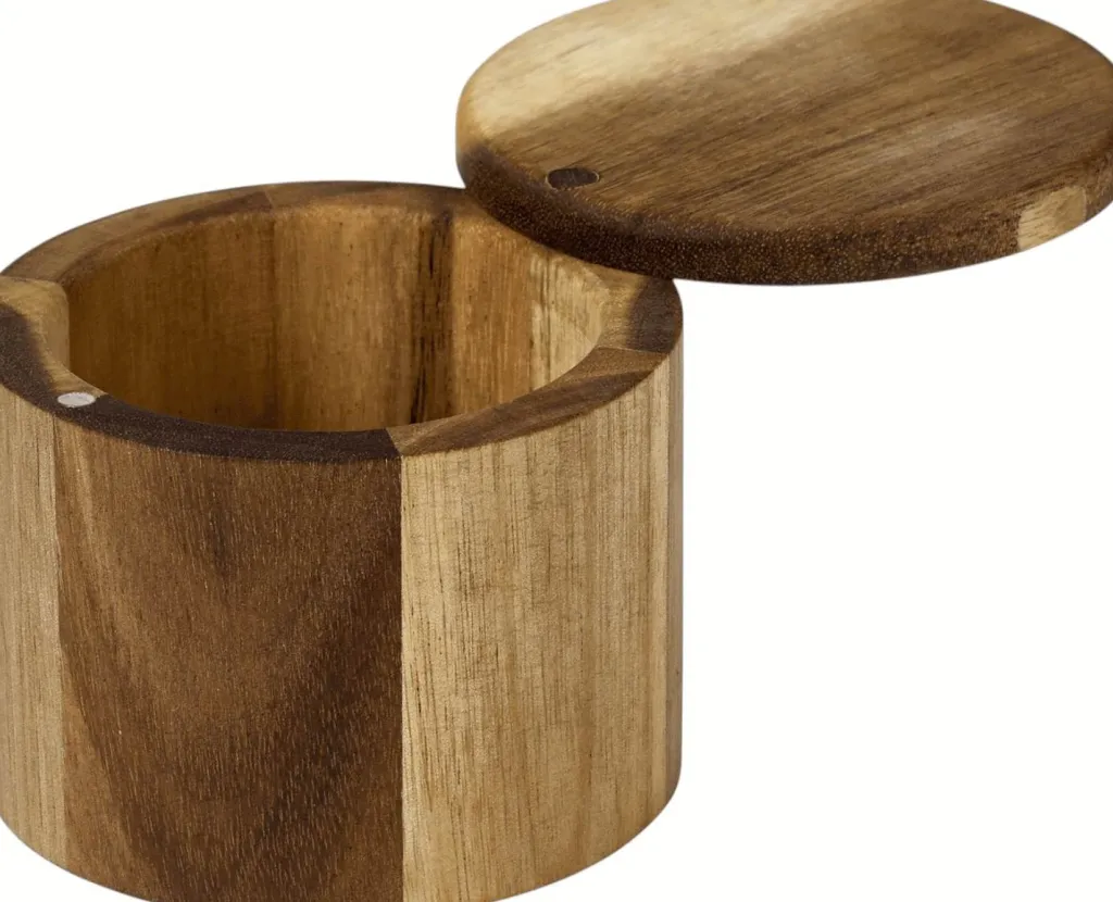 Saltkar Ø8,9 cm, Akacietræ Salt Og Peber|Salt Og Peber