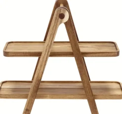 Best Holm Serveringsopsats H36 cm, Akacietræ