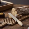 Best Holm Skærebræt m. Brødkniv, Akacietræ