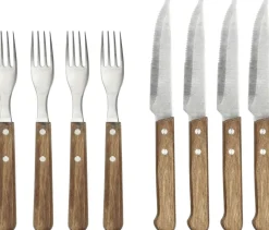 Online Holm Steakbestik 8 Dele, Akacietræ