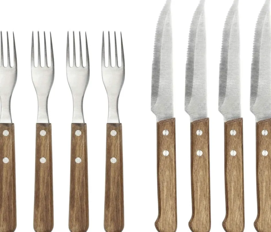 Online Holm Steakbestik 8 Dele, Akacietræ