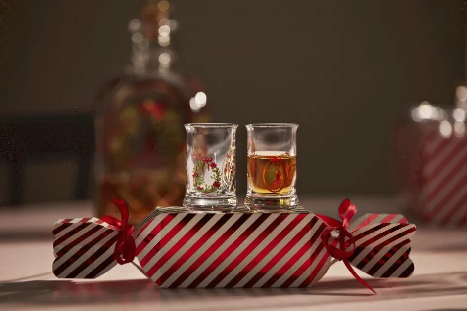 New Holmegaard Christmas Dramglas 2025 2 stk. 3 cl