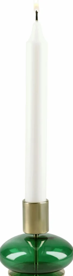 Holmegaard Lysestager > Bubble Lysestage H8 cm, Grøn