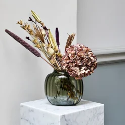 Primula Oval Vase H17,5 cm, Smoke Stue|Vaser