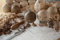 Hoptimist Stue|Træfigurer Og Figurer > Bimble L, Eg