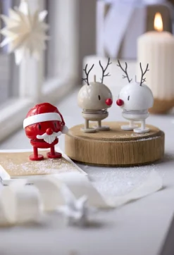 Hoptimist Stue|Træfigurer Og Figurer > anta Clau Buble , Rød