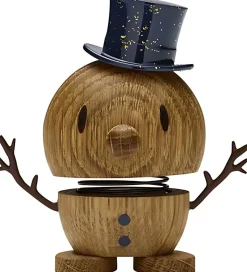 Hoptimist Stue|Træfigurer Og Figurer > Snemand S, Eg