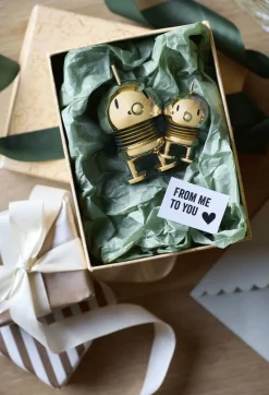 Hoptimist Stue|Træfigurer Og Figurer > Bumble Sæt XS/S, Guld