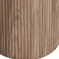 Online House Nordic Athens Hjørnebord H50 cm, Hvid/Brun