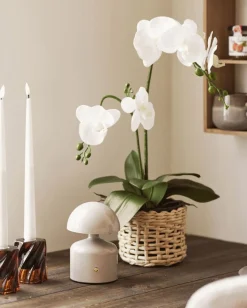 Online House Nordic Aulla Trådløs Bordlampe LED H13,5 cm, Grå