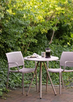 Clearance House Nordic Barletta Cafébord ?70 cm, Taupe