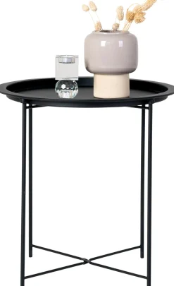 Online Bastia Hjørnebord H50 cm, Sort Borde
