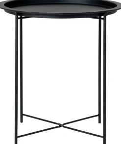 Online Bastia Hjørnebord H50 cm, Sort Borde