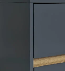 House Nordic Bisley Sidebord H55 cm, Mørkegrå