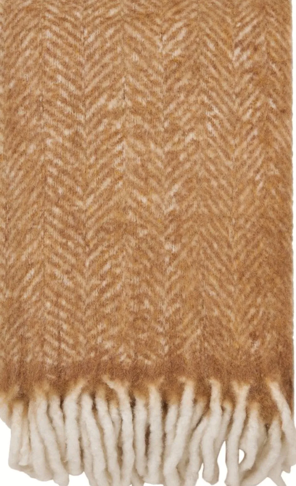 New House Nordic Carmel Plaid 130x170 cm, Tan